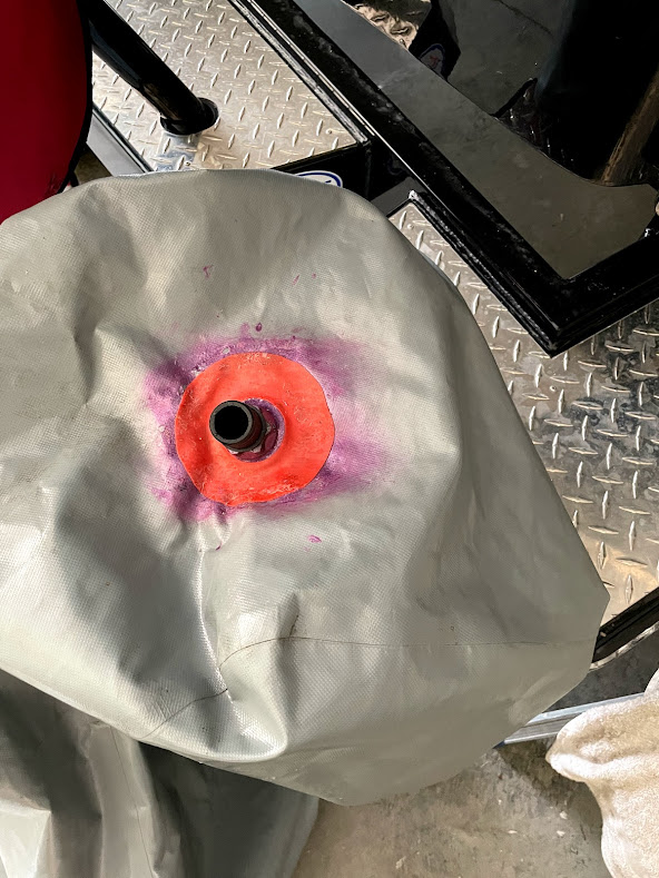 Ballast bag port repair? Ballast Info & Howto